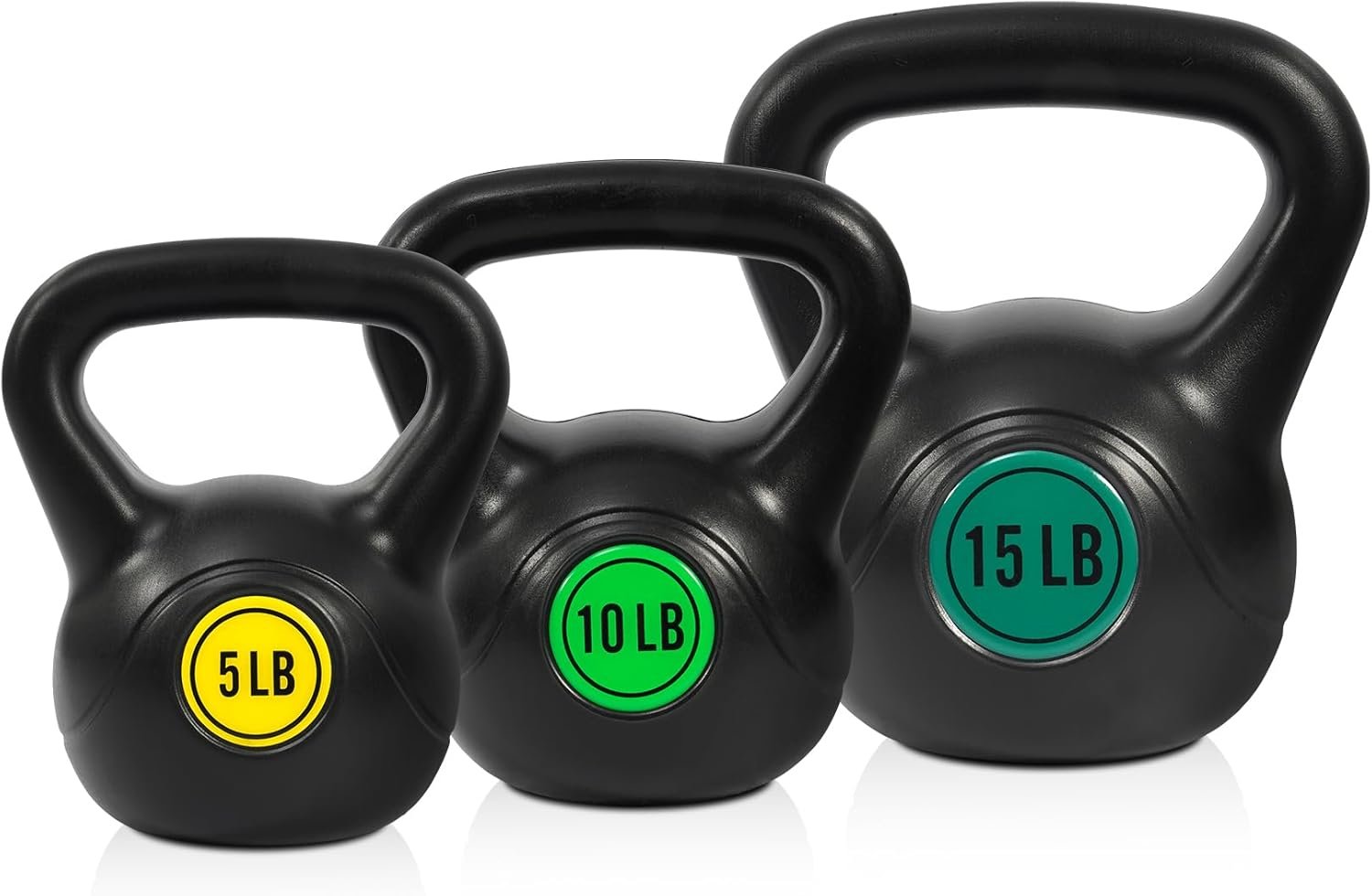 Fitvids Kettlebell Sets Piece Strength Training KettleBells Weight Set