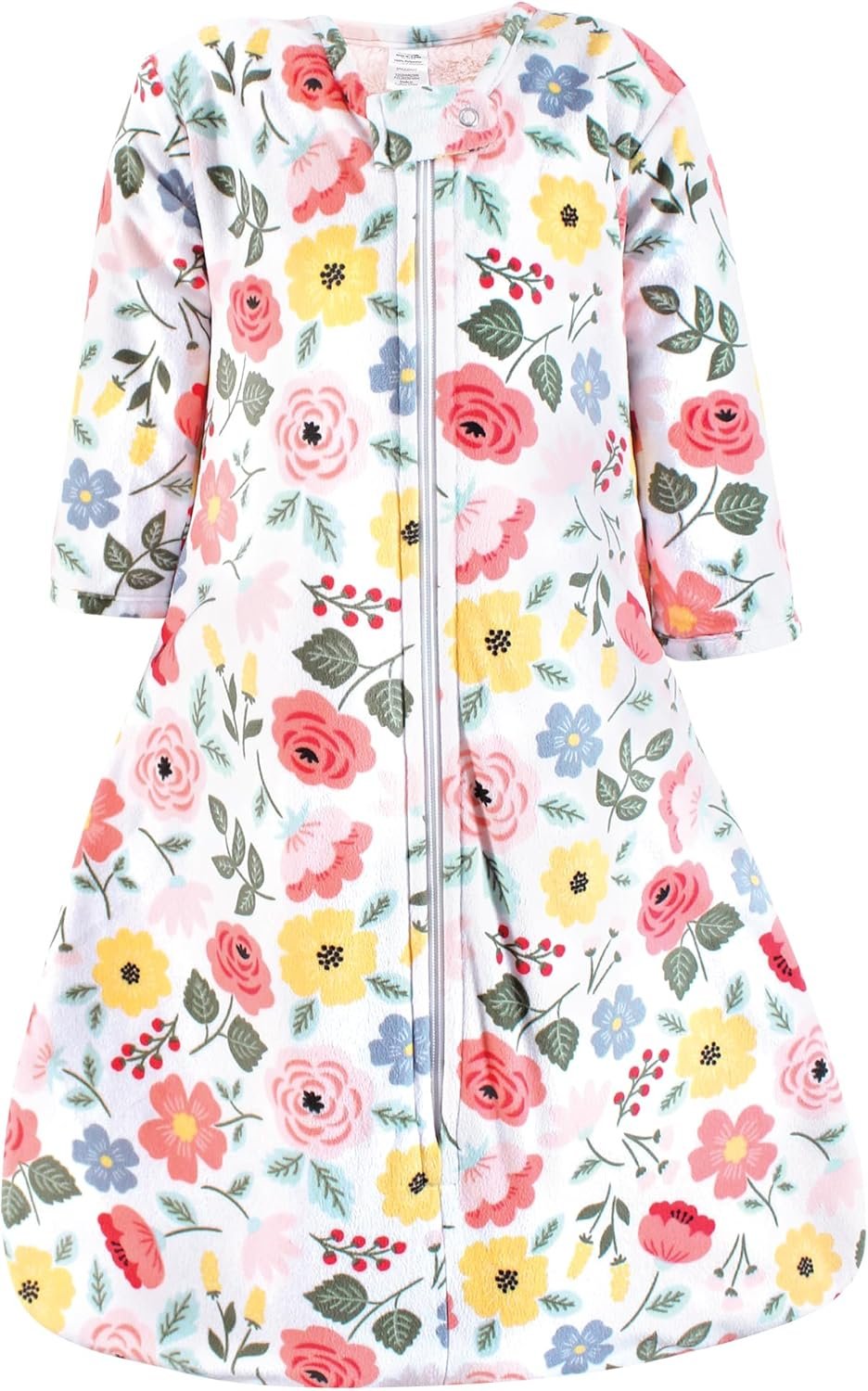 Hudson Baby Unisex Baby Long Sleeve Plush Faux Fur Sleeping Bag, Wearable Blanket