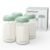 Momcozy Natural Baby Bottle, Wide-Neck, BPA Free Breast Milk Container, Storage Collection Bottle for Fridge & Milk Cooler, Breastfeeding Essential, 10 oz, 4 pcs