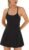 Womens Tennis Dress, Athletic Dress with Built-in Bra & Shorts Pockets Summer Dresses for Women Golf Outfits for Workout