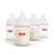 NUK Perfect Match 2-in-1 Natural and Anti-Colic Bottle with Medium Flow, Wide, Adaptable Nipple, 5oz., 4 Pack, BPA Free