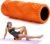 Foam Roller,High Density 15″ Foam Roller, Wave Textured Massage Back Roller for Deep Muscle Massage Pilates Yoga,Fitness Exercise Roller for Whole Body Release(Orange)