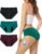 TANSTC Period Underwear for Women Heavy Flow Leakproof Menstrual Panties Postpartum Hipster Briefs 3 Pack