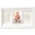 KeaBabies Baby Hand and Footprint Kit – Clay Handprint Keepsake Frame, Newborn Nursery Picture Frame, Personalized New Mom Gifts for Baby First Christmas Shower (Alpine White)