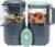 Babymoov Duo Meal Lite Food Maker – 4 in 1 Baby Food Processor with Steam Cooker, Blender, Baby Purees, Warmer and Defroster (Nutritionist Approved), Dark Grey