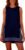 Lentta Womens Summer Boho A-Line Mini Dress Casual Color Block Crewneck Sleeveless Sundress Beach Vacation Dress