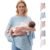 Momcozy Ultra-Light Nursing Cover for Breastfeeding, Soft Breathable Tencel™ Lyocell Fabric, Multi-Use Feeding Shawl, Newborn Essentials Must Haves(Blue)