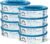 Amazon Brand – Mama Bear Diaper Pail Refills for Genie Pails, Unscented, 2160 Count (8 Packs of 270)